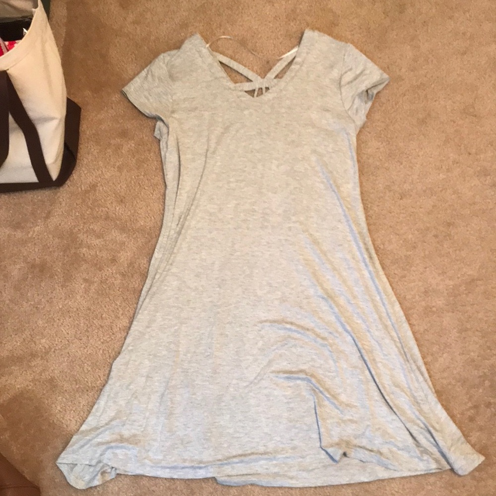 Cable & Gauge Simple Grey Dress